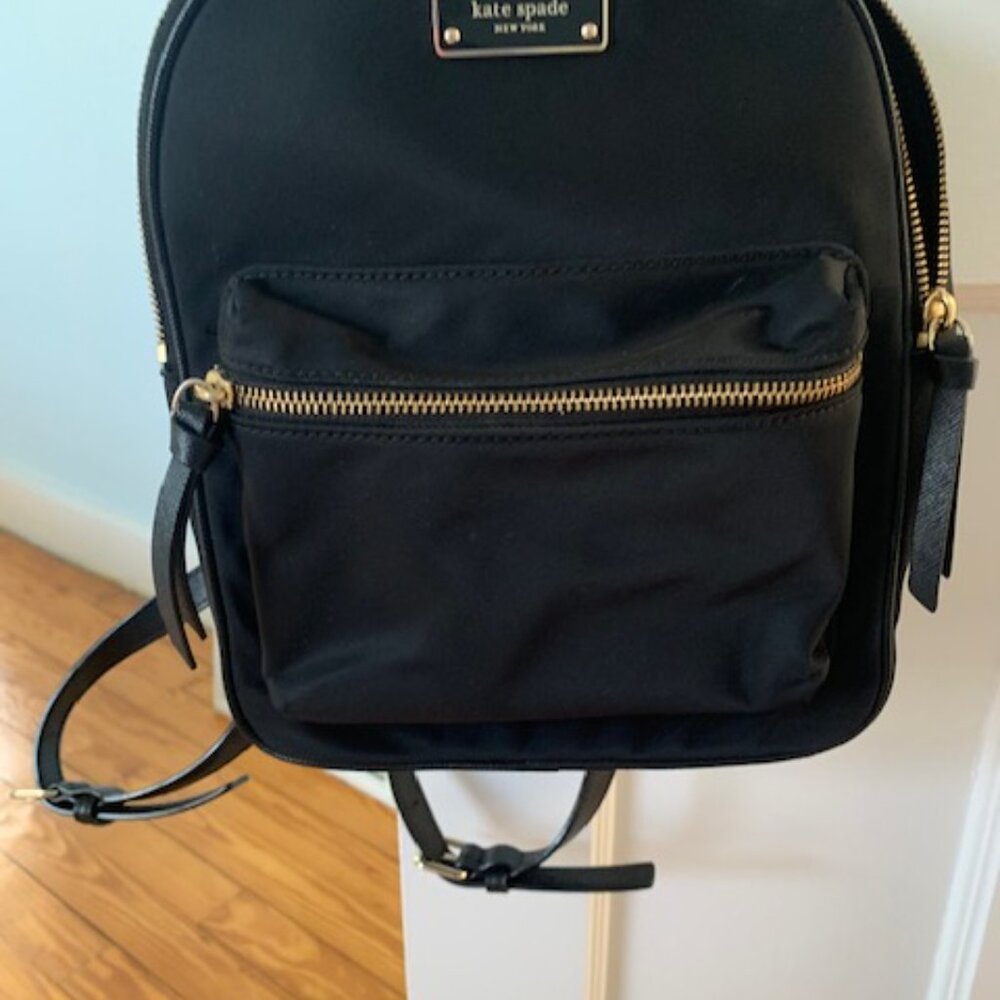 Kate Spade Black Backpack